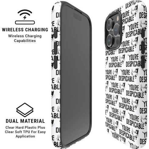 Looney Tunes Daffy Duck Youre Despicable Grid iPhone 16 Pro Magsafe Impact Case